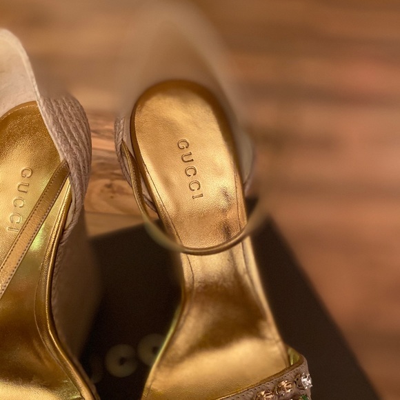 Gucci wedges with crystals - Picture 8 of 10